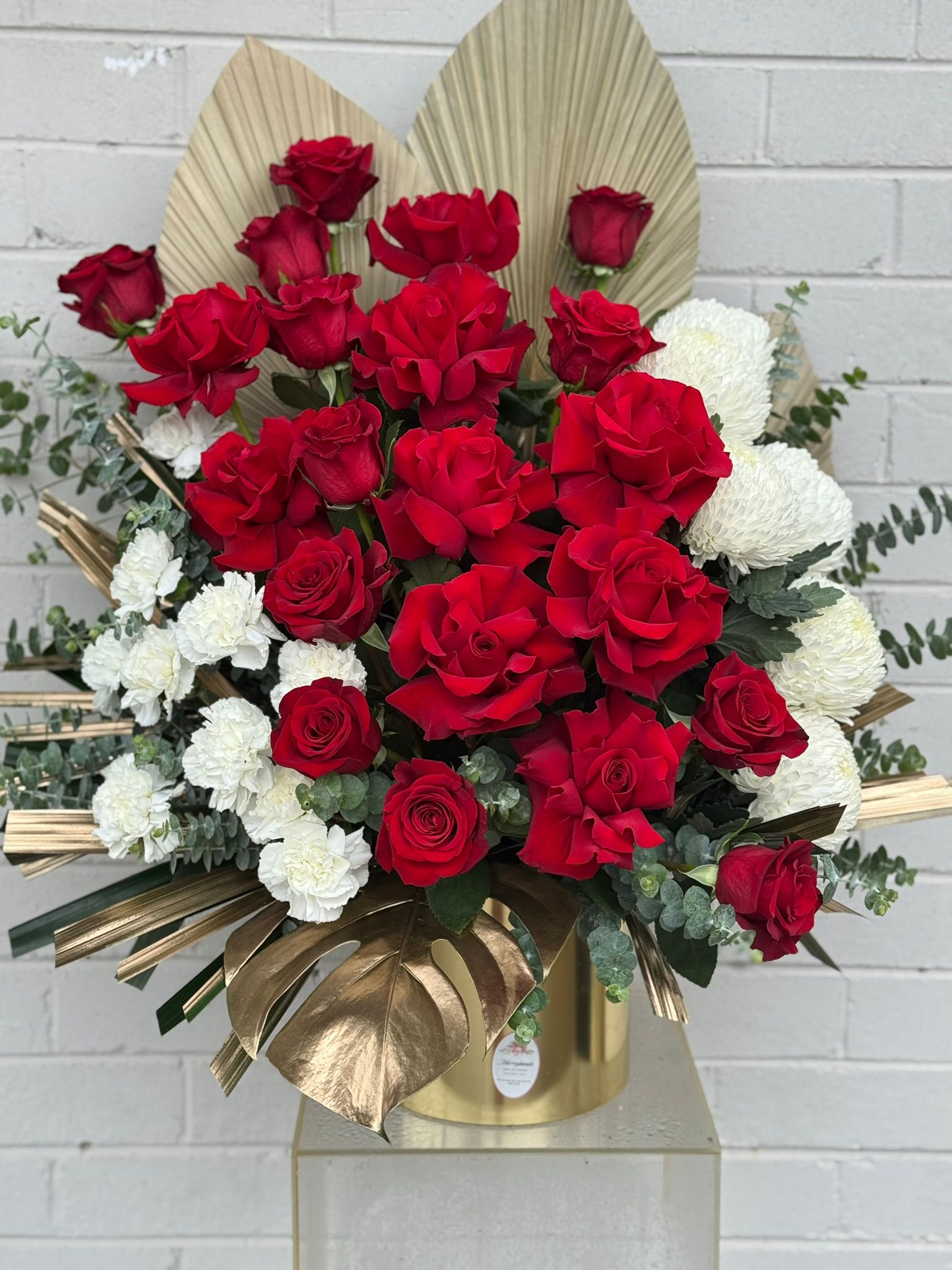 Red & Gold Arrangement