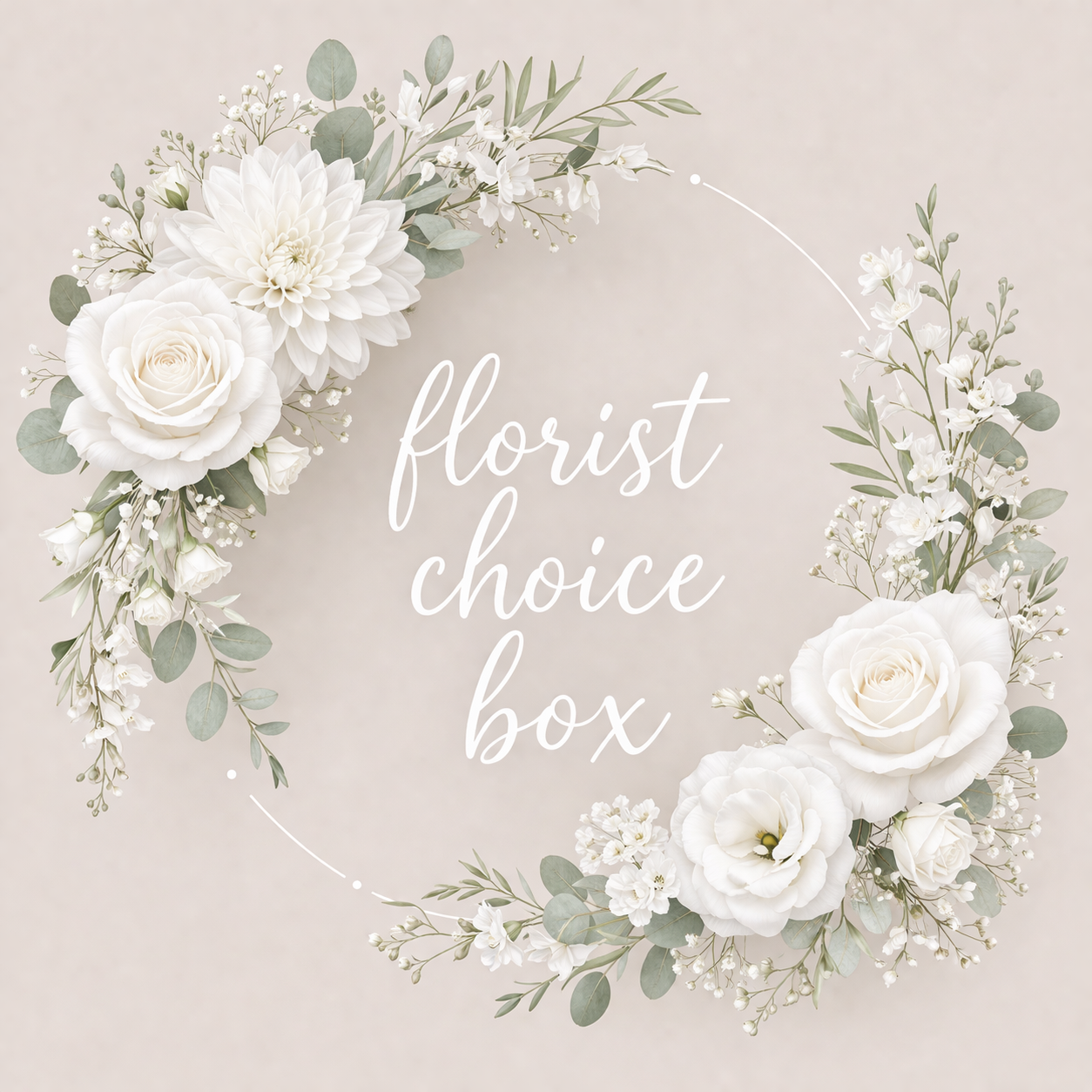 Florist Choice BOX - White